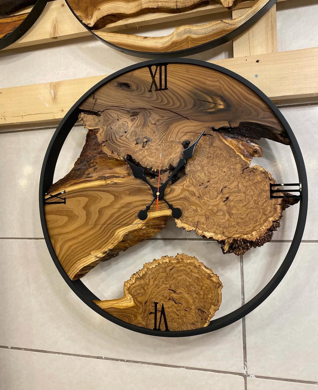 ahsap saat dekoratif ahsap saat, sivas dekoratif saat, sivas saat üretimi