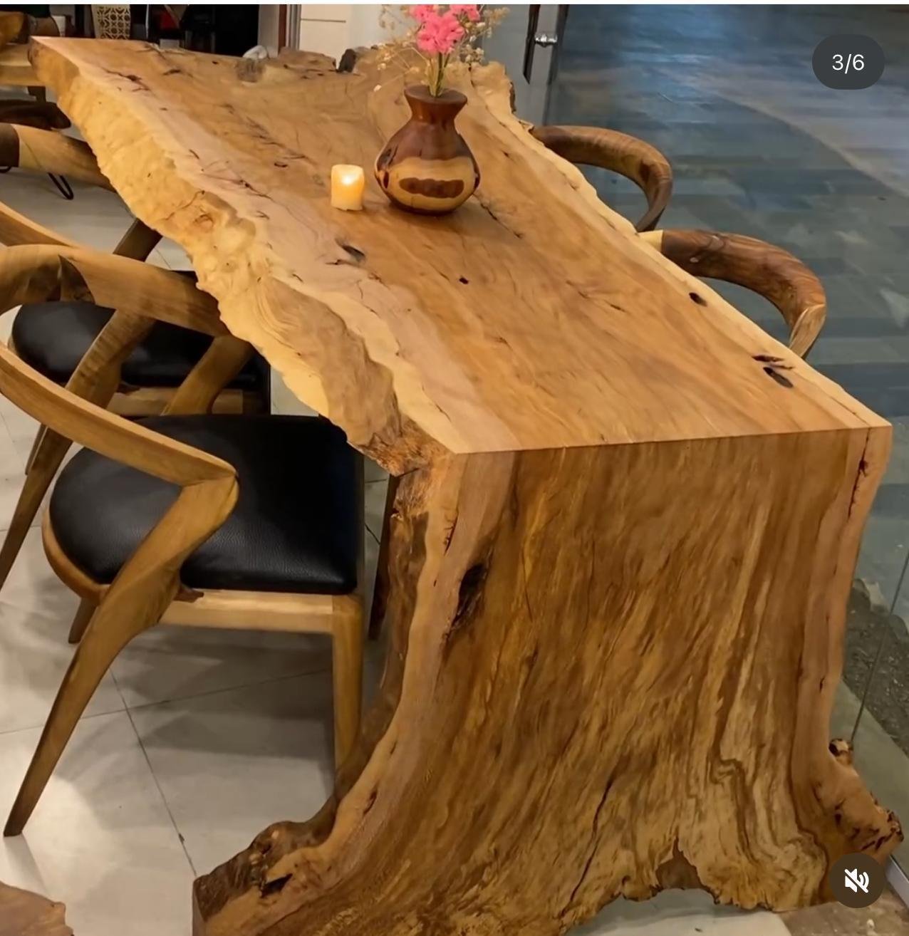 masa 3 Kestane Masa Takımı - Görsel 1